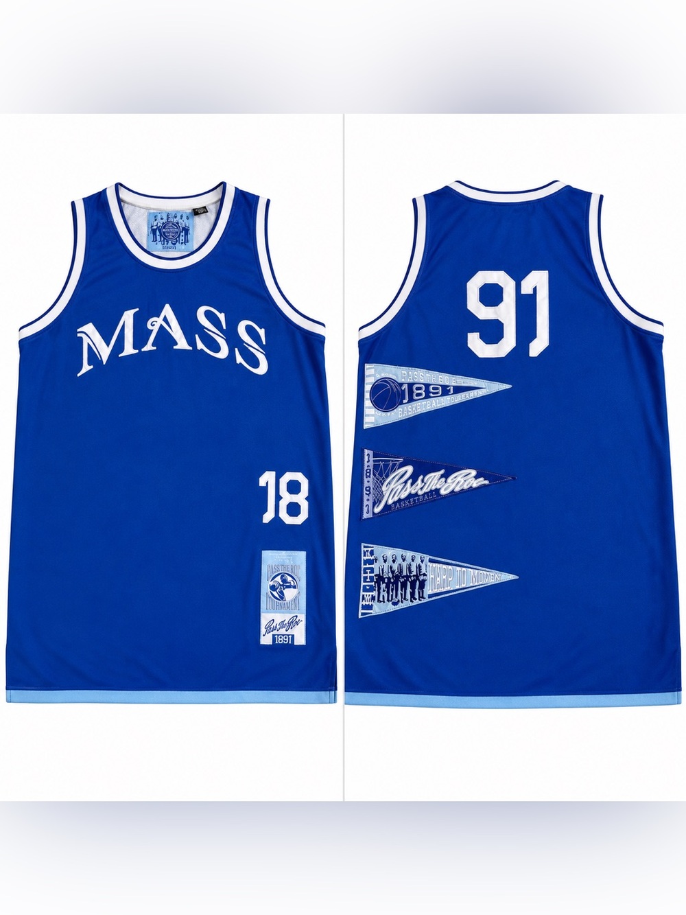 High School Legends Pass the Roc MASS Basketball Jersey XXL Size 56